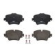 Set placute frana fata FERODO pentru BMW 1 (F40), 2 (F45, G42, G87), 3 (G20, G80, G28), 70mm inaltime, 129.1mm latime, 17.7mm grosime