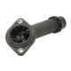 Flansa lichid racire HANS PRIES 038121121B sistem racire soclu VAG 1.9TDI 2.0TDI 03.00 AUDI cu etansare, fata, plastic