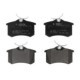 Set placute frana spate BOSCH cu instructiuni de montare pentru AUDI A4 B6, A4 B7, A6 C5; RENAULT CLIO III, IV, FLUENCE 1.0-4.2