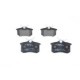 Set placute frana spate BOSCH cu instructiuni de montare pentru AUDI A4 B6, A4 B7, A6 C5; RENAULT CLIO III, IV, FLUENCE 1.0-4.2