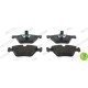 Set placute frana fata FERODO pentru MERCEDES CLK A208 C208 E T-MODEL S210 E VF210 E W210 S W220 SLK R170 CHRYSLER CROSSFIRE 2.0-4.3