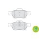 Set placute frana fata FERODO pentru RENAULT CLIO III, LAGUNA, MEGANE II, SCENIC II, latime 155.1 mm, grosime 18.0 mm