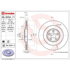 Disc frana BREMBO