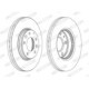 Disc frana FERODO set 2 buc. fata dreapta/stanga pentru MAZDA 6 1.8-2.3 01.02-02.08 diametru exterior 282.5 mm, inaltime 48.6 mm, grosime 25.0 mm