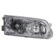 Lampa frontala Dreapta H1/H7 electric fara motoras cromat transparent pentru HYUNDAI H-1 H-1 / STAREX -12.07