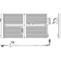 Condensator, climatizare MAHLE