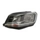 Far HELLA Lampa frontala Stanga halogen H21W/H7/H7/H7/W21 electric cu motor pentru VW CADDY ALLTRACK IV MINIVAN