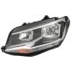 Far HELLA Lampa frontala Stanga halogen H21W/H7/H7/H7/W21 electric cu motor pentru VW CADDY ALLTRACK IV MINIVAN