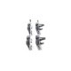 Set placute frana spate BOSCH pentru BMW 7 (E65, E66, E67) 3.0/3.0D/3.6, inaltime 58.2 mm, latime 122.0 mm, grosime 17.0 mm