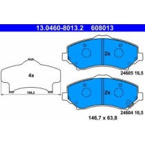 Set placute frana,frana disc ATE