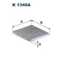 Filtru, aer habitaclu FILTRON