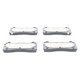 Set placute frana fata ATE pentru FORD FOCUS III 2.3 07.15-12.17, inaltime 77.5 mm, latime 137.7 mm, grosime 15.0 mm