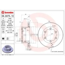 Disc frana BREMBO