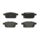 Set placute frana Spate TRW MOTO pentru SUZUKI BALENO, SWIFT IV, SWIFT V, SX4 S-CROSS, VITARA 1.0-1.6D, Inaltime 40.2 mm, Latime 98.6 mm, Grosime 14.4 mm