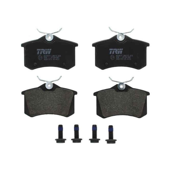 Set placute frana,frana disc TRW MOTO