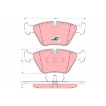 Set placute frana,frana disc TRW MOTO