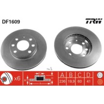 Disc frana TRW MOTO