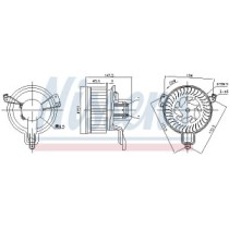 Ventilator, habitaclu NISSENS