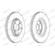 Disc frana FERODO set 2 buc. fata dreapta/stanga RENAULT LAGUNA II 1.6-3.0 300 mm diametru 47 mm inaltime 26 mm grosime 5 gauri