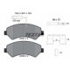 Set placute frana fata TEXTAR cu suplimente suruburi ghidare etrier CITROEN JUMPER II FIAT DUCATO OPEL MOVANO C PEUGEOT BOXER 2.0D-3.0D