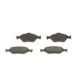 Set placute frana fata BOSCH pentru FORD FIESTA IV, FIESTA V, FOCUS I, FUSION, KA, PUMA, MAZDA 121 III, 2 1.2-2.0 08.95-12.12