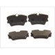 Set placute frana spate LPR pentru VW TRANSPORTER T4 1.8-2.8 07.90-06.03, inaltime 57.3 mm, latime 95.0 mm, grosime 17.0 mm