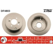 Disc frana TRW MOTO