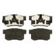 Set placute frana Spate TRW MOTO pentru ACURA RDX, HONDA ACCORD IX, ACCORD VIII, CIVIC III, CIVIC IV, CIVIC VIII, CROSSTOUR I, CR-V II, CR-V III, CR-V IV, CR-V V, FR-V 1.3D-3.5 03.86, Inaltime 47.6 mm, Latime 88.8 mm, Grosime 14.8 mm