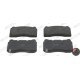 Set placute frana fata FERODO pentru VOLVO S60 I, V70 II; CADILLAC ATS; CHEVROLET CORVETTE; CHRYSLER 300C; DODGE CHALLENGER, CHARGER, VIPER; HONDA CIVIC IX