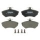 Set placute frana fata FERODO cu suruburi de ghidare etrier SEAT AROSA CORDOBA IBIZA II TOLEDO I 69mm x 119mm x 16mm