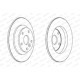 Disc frana FERODO set discuri (2 buc.) spate dreapta/stanga pentru FORD FOCUS II, GALAXY II, GALAXY III, KUGA I, MONDEO IV, S-MAX