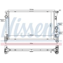 Radiator, racire motor NISSENS