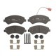 Set placute frana fata TRW MOTO cu suplimente suruburi ghidare etrier CITROEN JUMPER II FIAT DUCATO PEUGEOT BOXER 2.0D-Electric