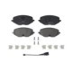 Set placute frana fata FERODO pentru AUDI A3, CUPRA LEON, SEAT LEON, SKODA OCTAVIA IV, VW CADDY, dimensiuni 61.5x148.1x19.0 mm