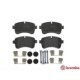 Set placute frana spate BREMBO pentru IVECO DAILY III, IV, V, VI 2.3D-Electric 09.02 - Inaltime 73.0 mm, Latime 141.0 mm, Grosime 21.0 mm