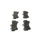 Set placute frana fata BOSCH AUDI Q7 PORSCHE CAYENNE VW TOUAREG 106.5 mm x 190.2 mm x 16.6 mm