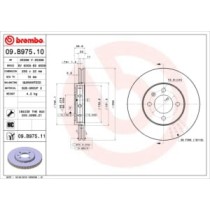 Disc frana BREMBO