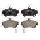 Set placute frana fata FERODO cu suplimente si suruburi de ghidare pentru VOLVO S40 I, V40, MITSUBISHI CARISMA, COLT VI 1.1-2.7D