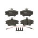 Set placute frana fata TRW MOTO cu suplimente si suruburi de ghidare etrier pentru DACIA LOGAN, LOGAN MCV, SANDERO, RENAULT 11, 18, 19