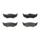 Set placute frana spate TRW MOTO pentru CHRYSLER 300M, DODGE CARAVAN, NEON, SARATOGA, dimensiuni 39.9mm x 133.6mm x 17.0mm