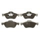 Set placute frana fata TRW MOTO RENAULT LAGUNA II 1.6-2.0D 03.01-12.07 69.0 mm inaltime 18.0 mm grosime 155.4 mm lungime