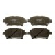 Set placute frana fata TRW MOTO pentru TOYOTA BB I, CELICA, COROLLA, PRIUS, YARIS dimensiuni 51.5mm x 116.4mm x 16.5mm