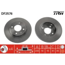 Disc frana TRW MOTO