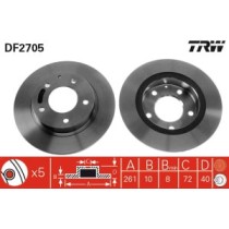 Disc frana TRW MOTO