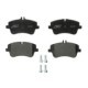 Set placute frana fata DELPHI pentru MERCEDES 124 (W124), C (CL203), C T-MODEL (S203), C (W203), CLC (CL203), CLK (A209), CLK (C209), SLK (R171)