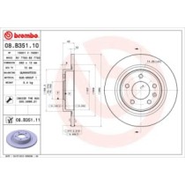 Disc frana BREMBO