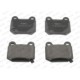 Set placute frana spate FERODO pentru INFINITI FX, MITSUBISHI LANCER VI, VII, NISSAN 350Z, SKYLINE, SUBARU BRZ, IMPREZA, WRX 2.0-4.5 01.98