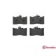 Set placute frana fata BREMBO pentru LEXUS GS, IS III, RC; TOYOTA MARK X II 2.0-4.6, inaltime 78.0 mm, latime 119.0 mm, grosime 18.0 mm