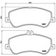 Set placute frana fata BREMBO pentru MERCEDES GLK (X204) 2.0-3.5 06.08-12.15, dimensiuni: Inaltime 68.0 mm, Latime 165.0 mm, Grosime 20.0 mm