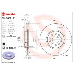 Disc frana BREMBO